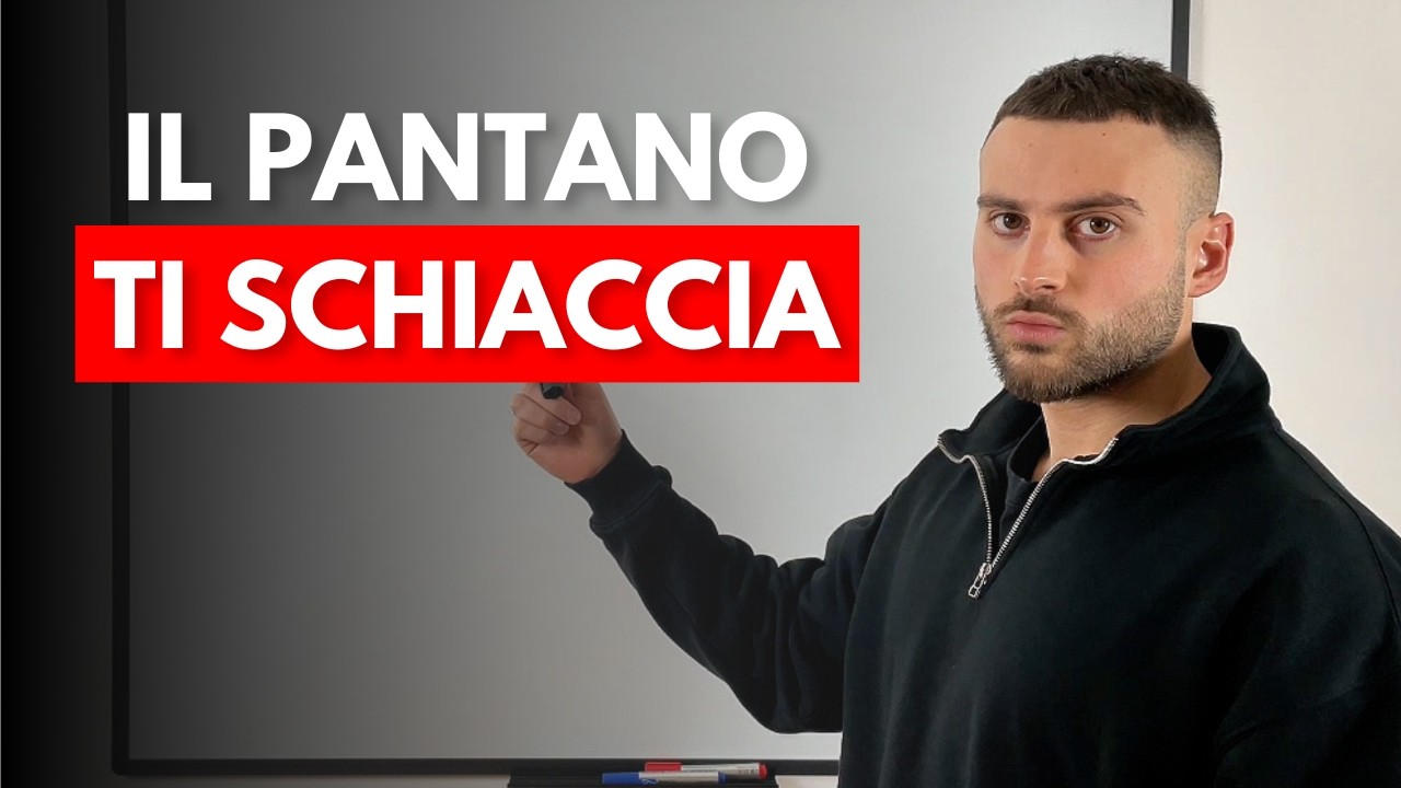 PROCRASTINI perché sei IN BALIA del tuo PANTANO EMOTIVO