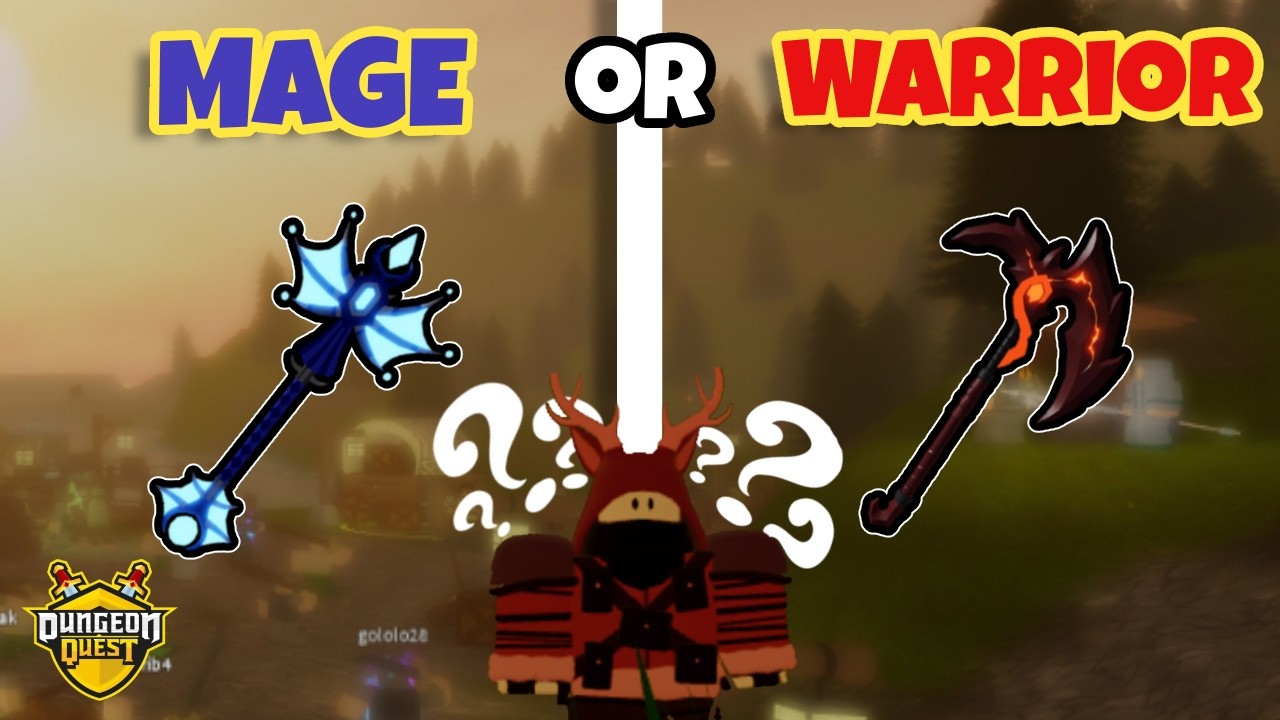 Mage VS Warrior In DQ Reborn!