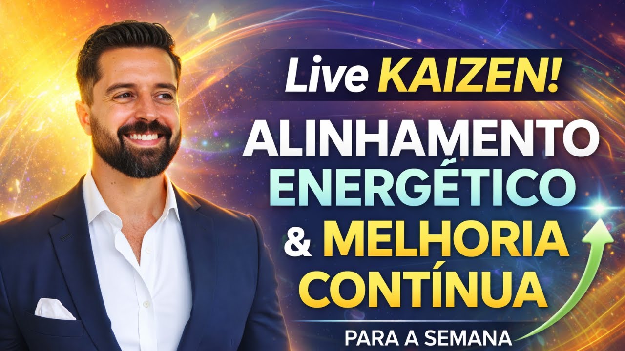 Live KAIZEN! | Alinhamento Energético e Melhoria Contínua 📱