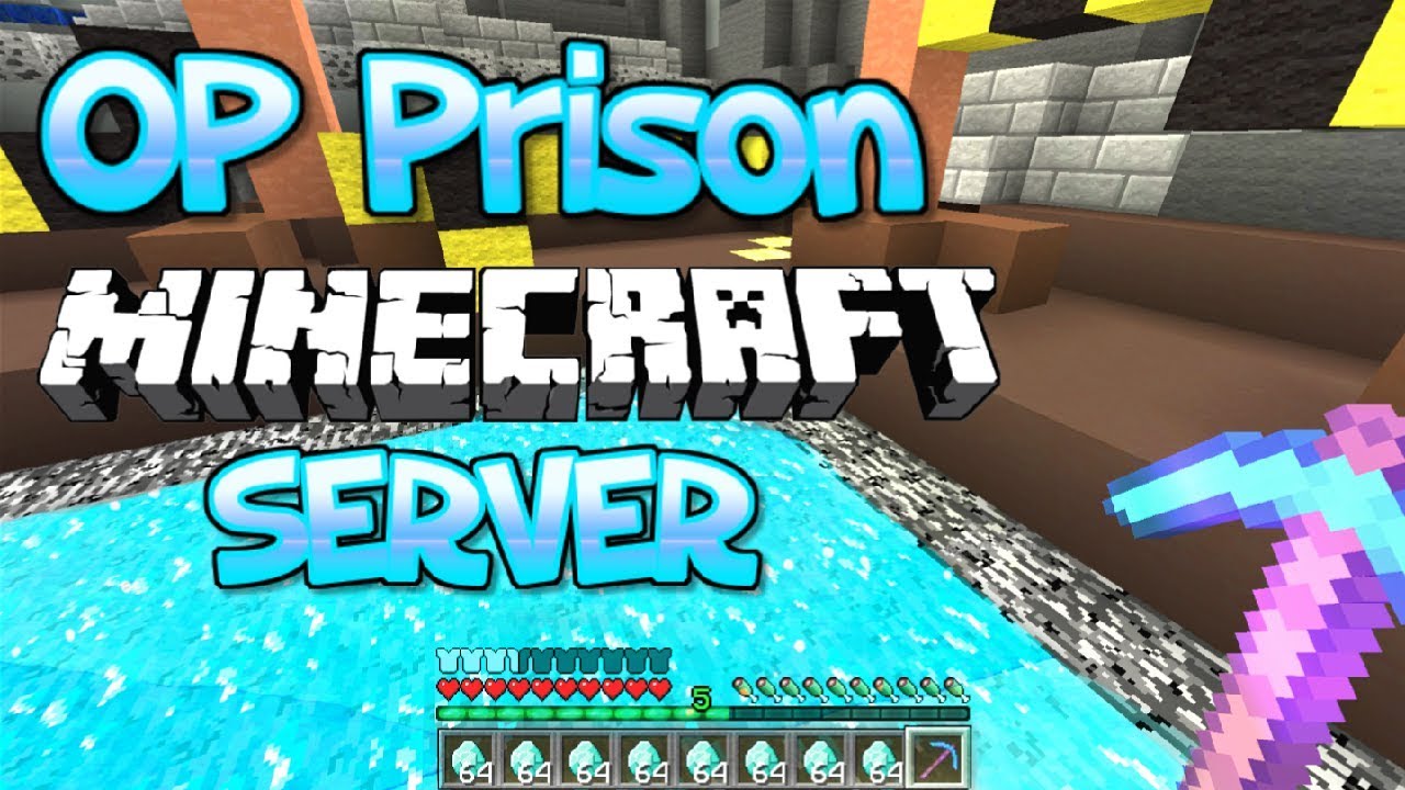 NEW OP PRISON MINECRAFT SERVER (FREE RANKS) 1.8/1.9/1.12.2/1.13.1/1.14 2019 [HD]