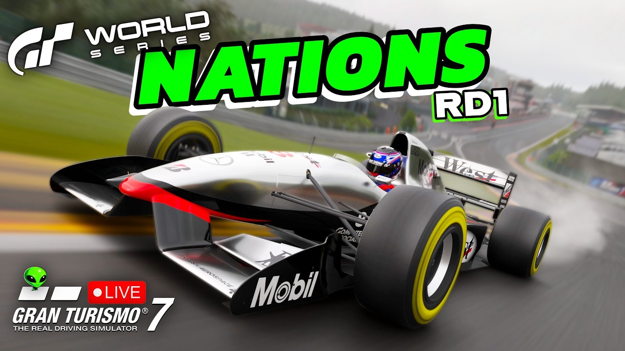 👽LIVE | GRAN TURISMO 7 | I couldn’t miss this COMBO! 🇧🇪 | GT7 GTWS GT1 Nations R1 🇦🇺