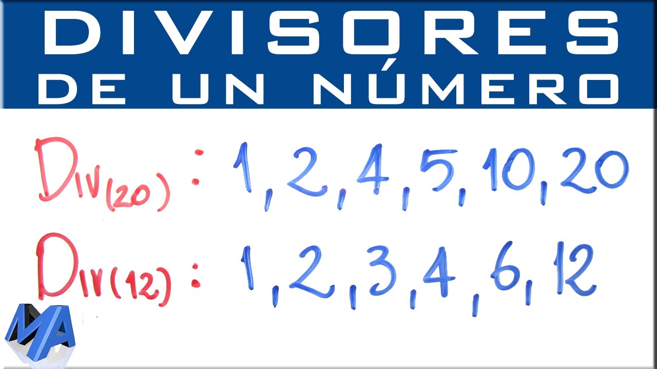 Divisores de un número