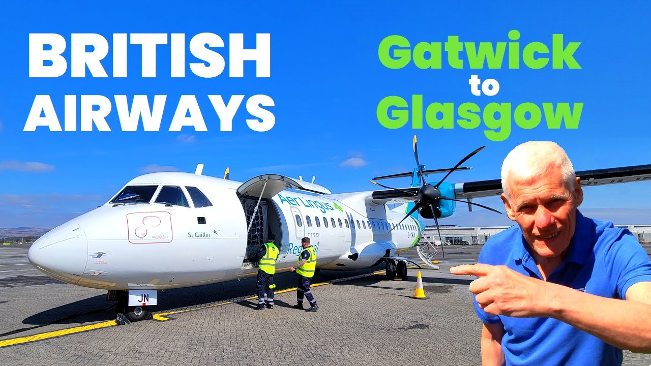 A QUIRKY DOMESTIC FLIGHT | Book BA and fly Emerald Airlines Gatwick to Glasgow