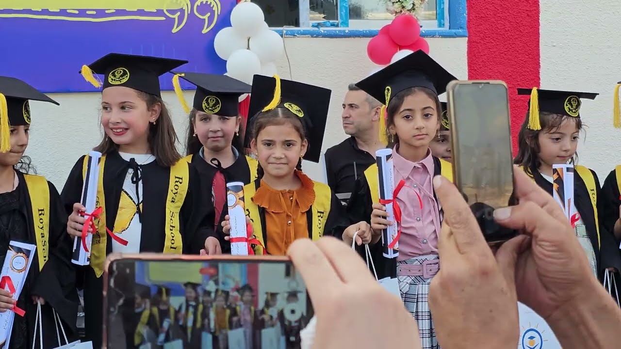 حفلة توزيع جلاء مدرسة رويا الخاصة. عفرين 2023