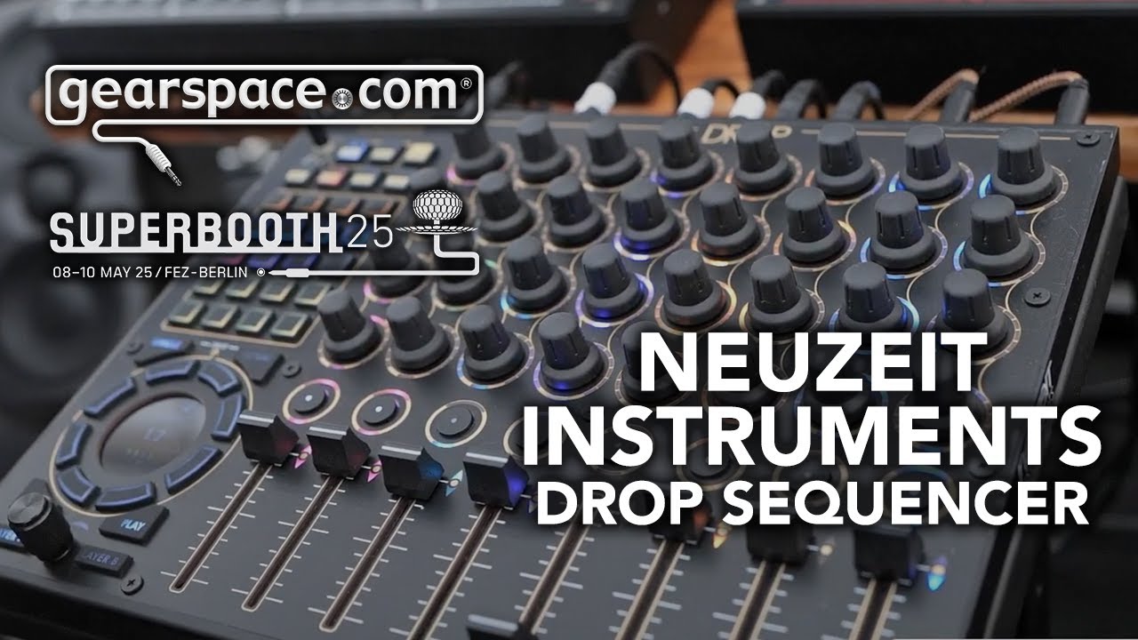 Neuzeit Instruments Drop Sequencer - Gearspace @ Superbooth 2025