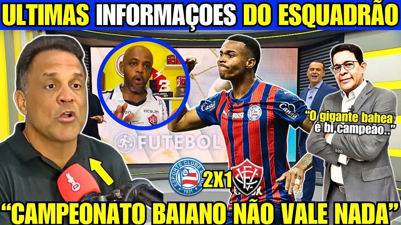 JÁ TÁ FICANDO FEIO! TORCEDORES DO VITÓRIA DESVALORIZAM O BAIANÃO E ADELSON O PAPO RETO SOBRE O BAHIA