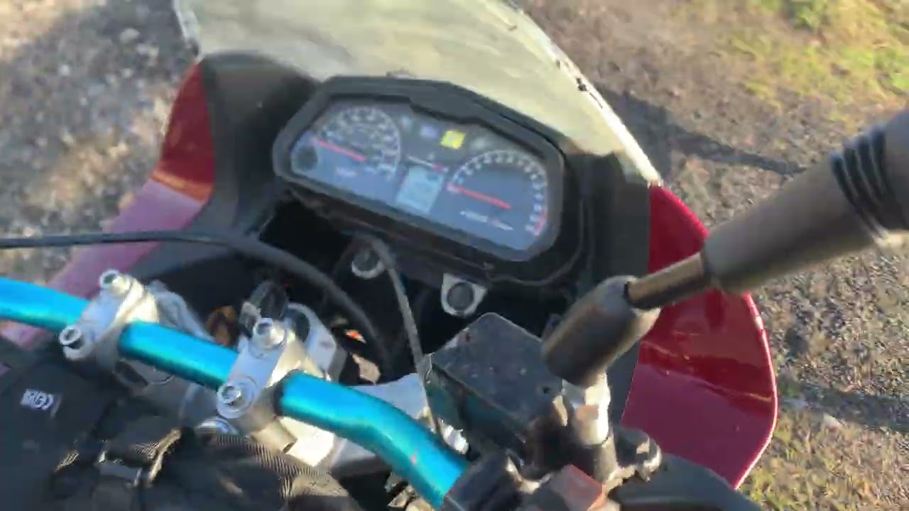 Honda varadero 125   Mini adventure bike  delveck exhaust  rejetted 