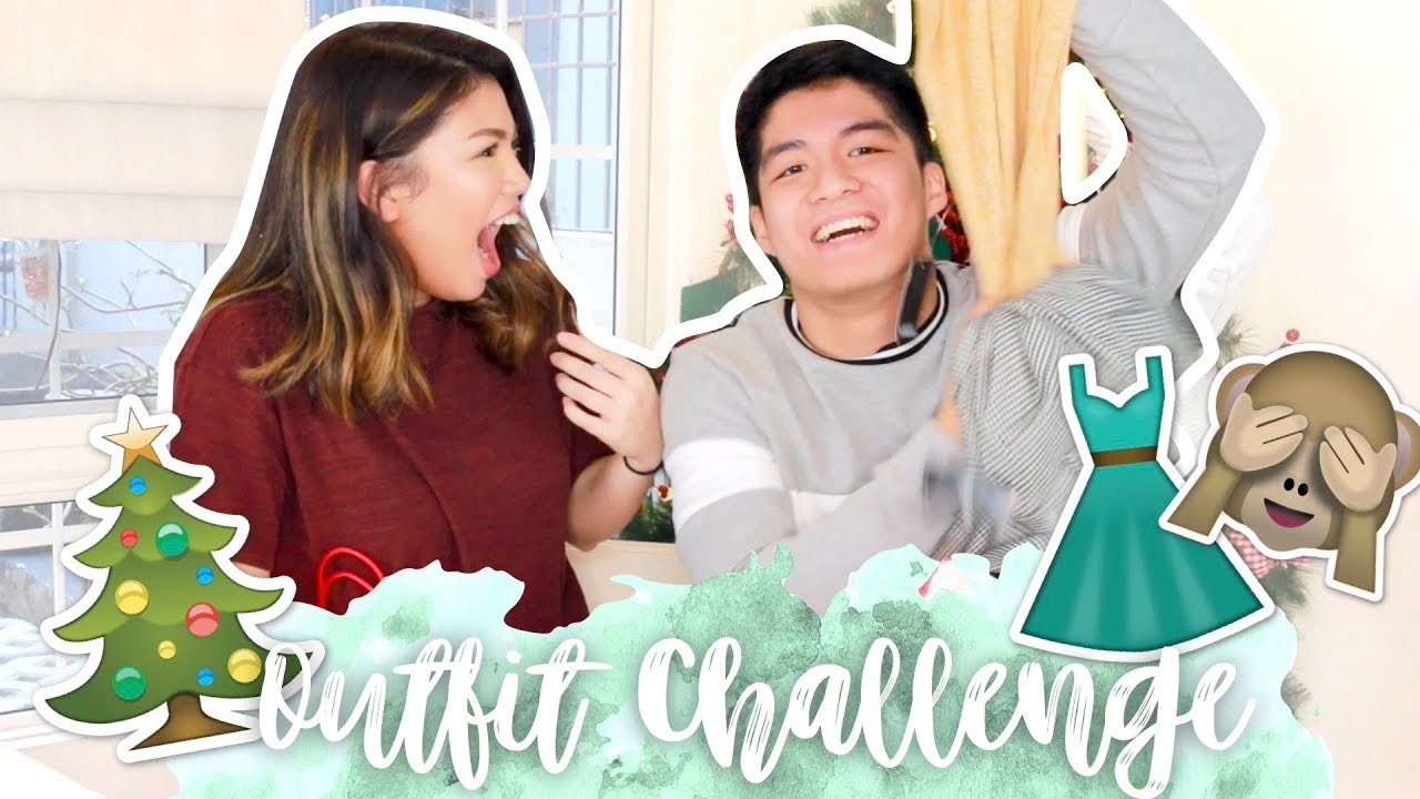 Boy na FRIEND Buys My Christmas Outfits ft. David Samson | Janina Vela
