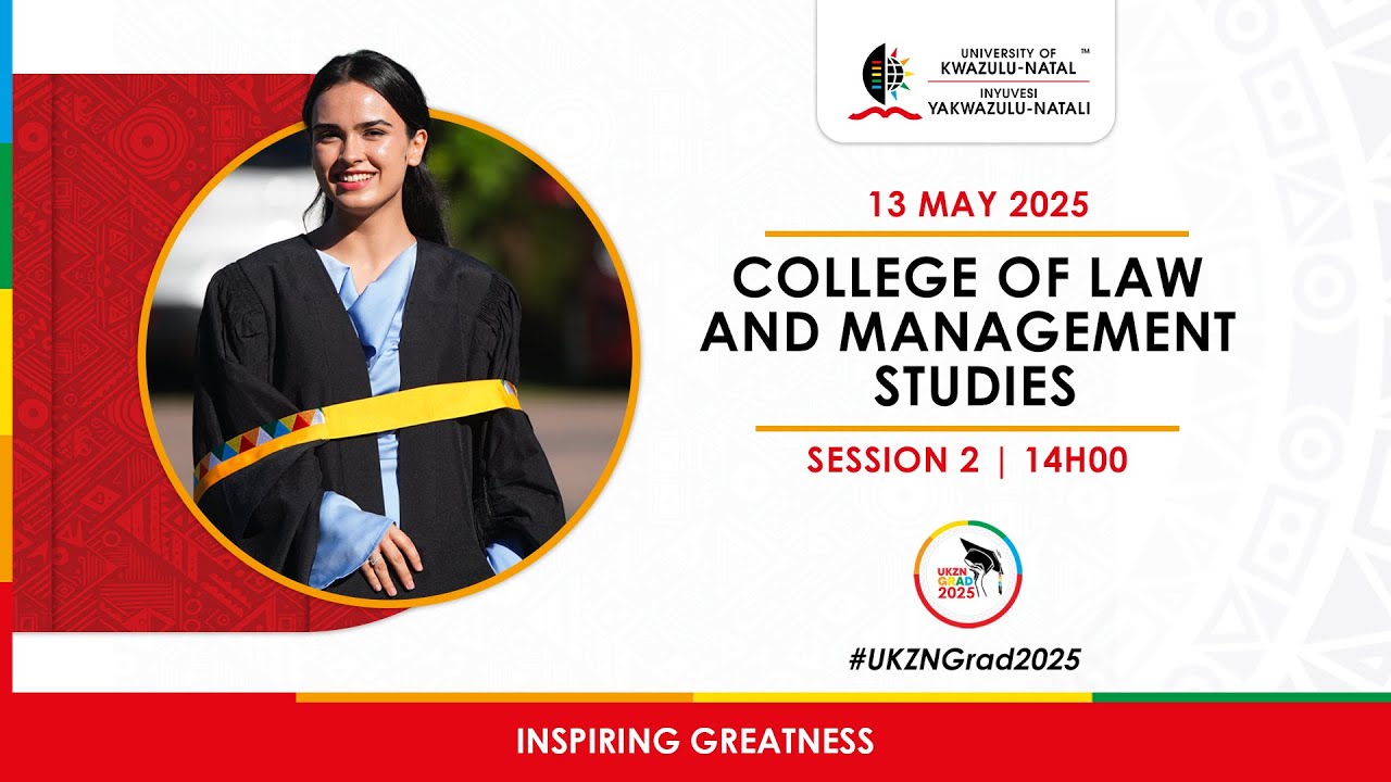 College of Law and Management Studies | 13 May 2025 | Session 2 14H00