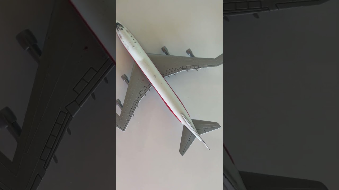 TWA 747 model edit😎 #modelplanes #modelaviation #modelflying