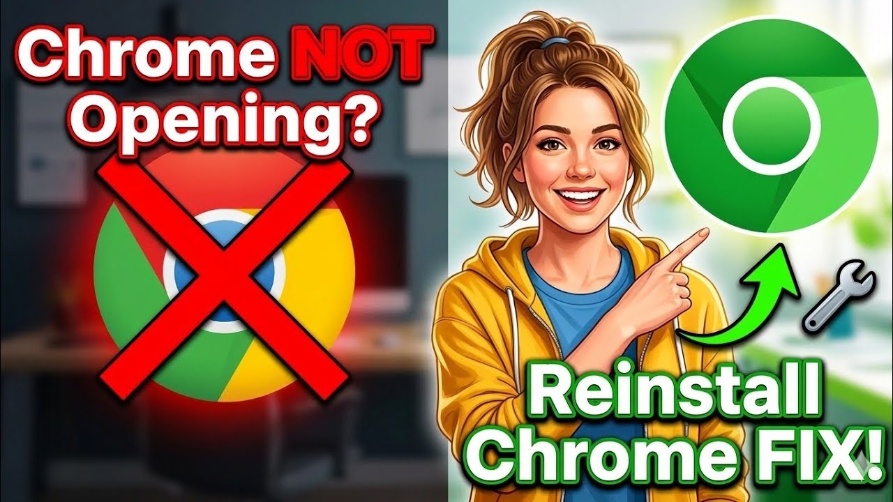 How to Fix Google Chrome Not Opening (Reinstall Chrome) | Chrome Not Working on Windows
