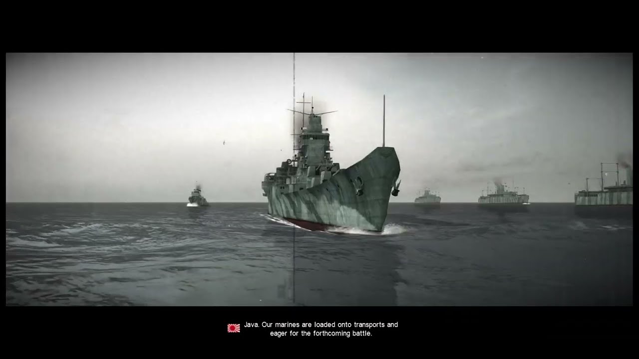 Episode 3 Battlestations Pacific, Japanese Campaing, Battle of Java Sea