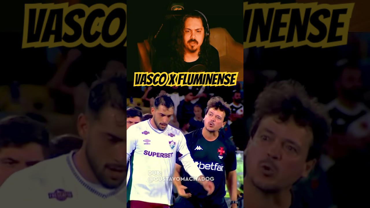 Vasco X Fluminense DUBLADO #dublagem #vasco #fluminense #brasileir&atilde;o #futebol #vascodagama