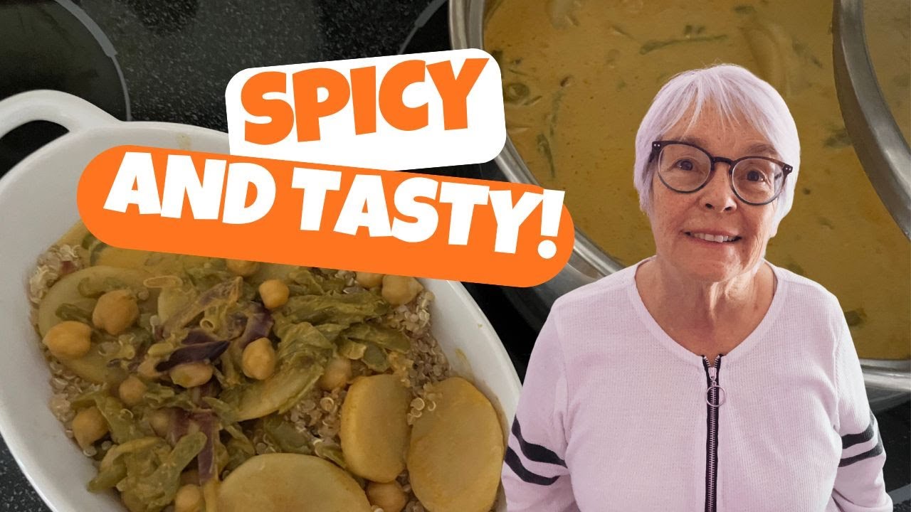 Easy Vegetable Curry with Trader Joe's Coconut Milk