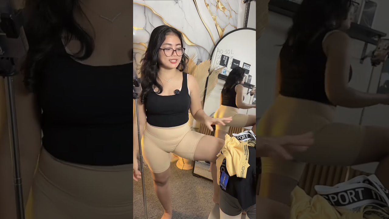 Live tiktok Tante Sulastri pulen‼️try on celana ketat🍑🍑