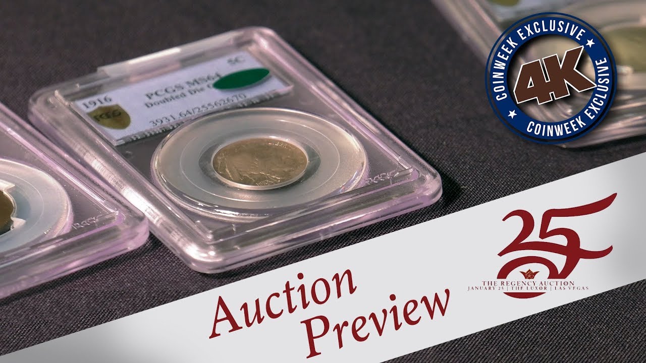CoinWeek: Legend Rare Coin Auctions Regency 25 Sale U.S. Coins Preview