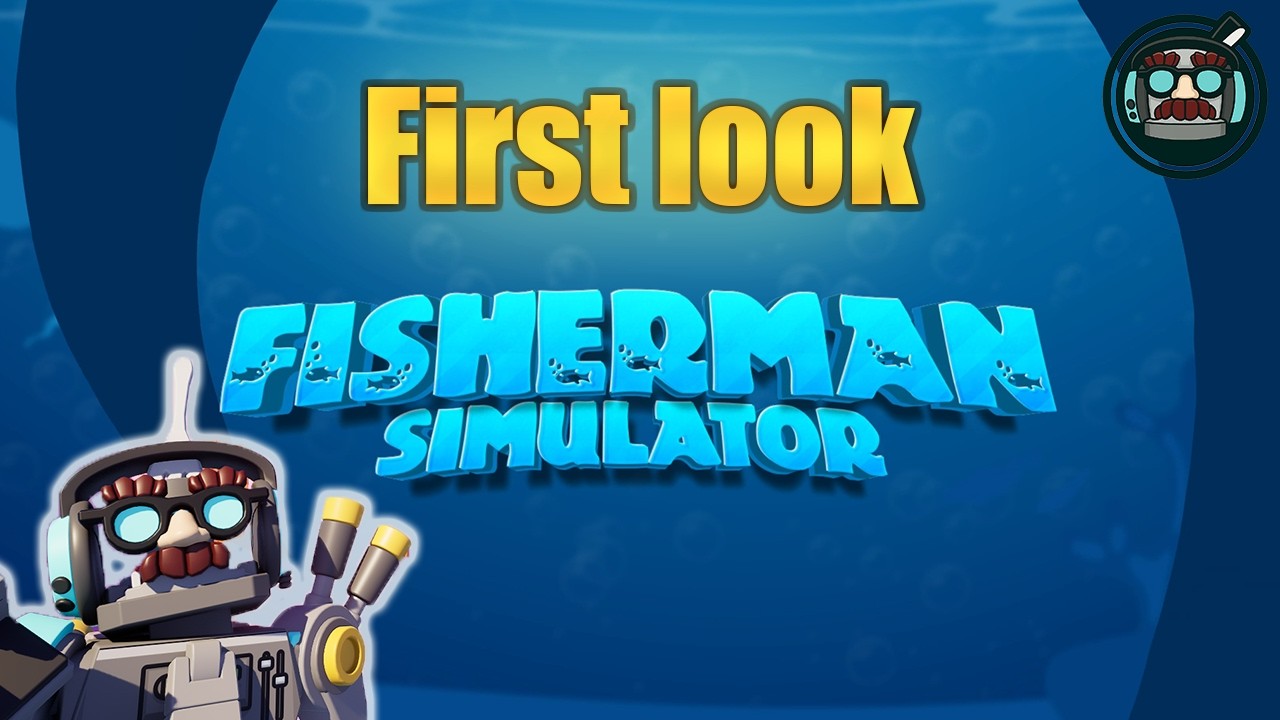 Fisherman Simulator - How Good is This New Fishing game? | First Look