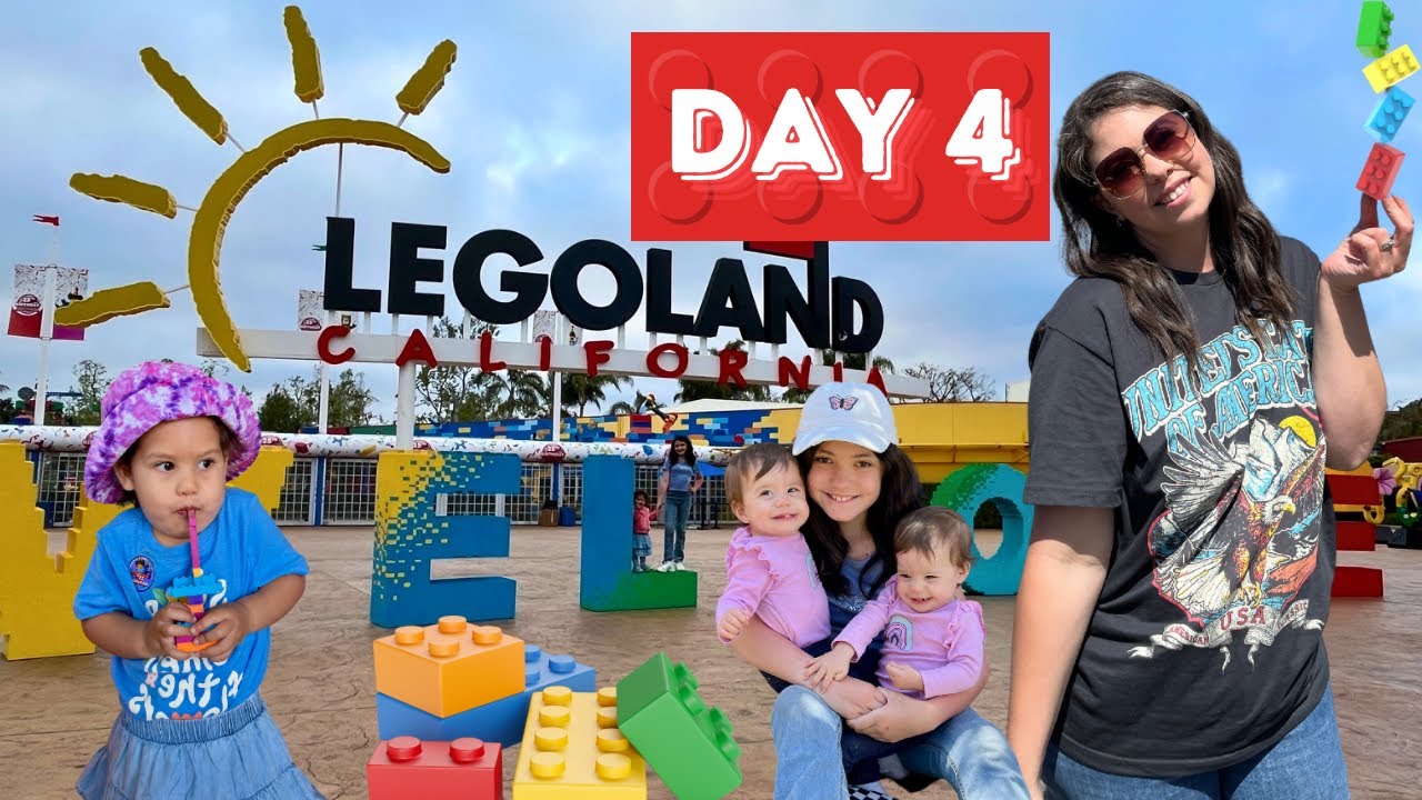 Legoland California Ep 4 Dino Valley All 3 Rides! Lego Movie World Fun, Miniland USA & Shopping Vlog