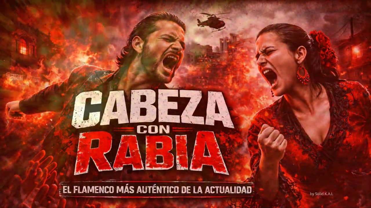 CABEZA CON RABIA 🔥 Flamenco Brutal Español | Rap Callejero con Cante Jondo (2026)