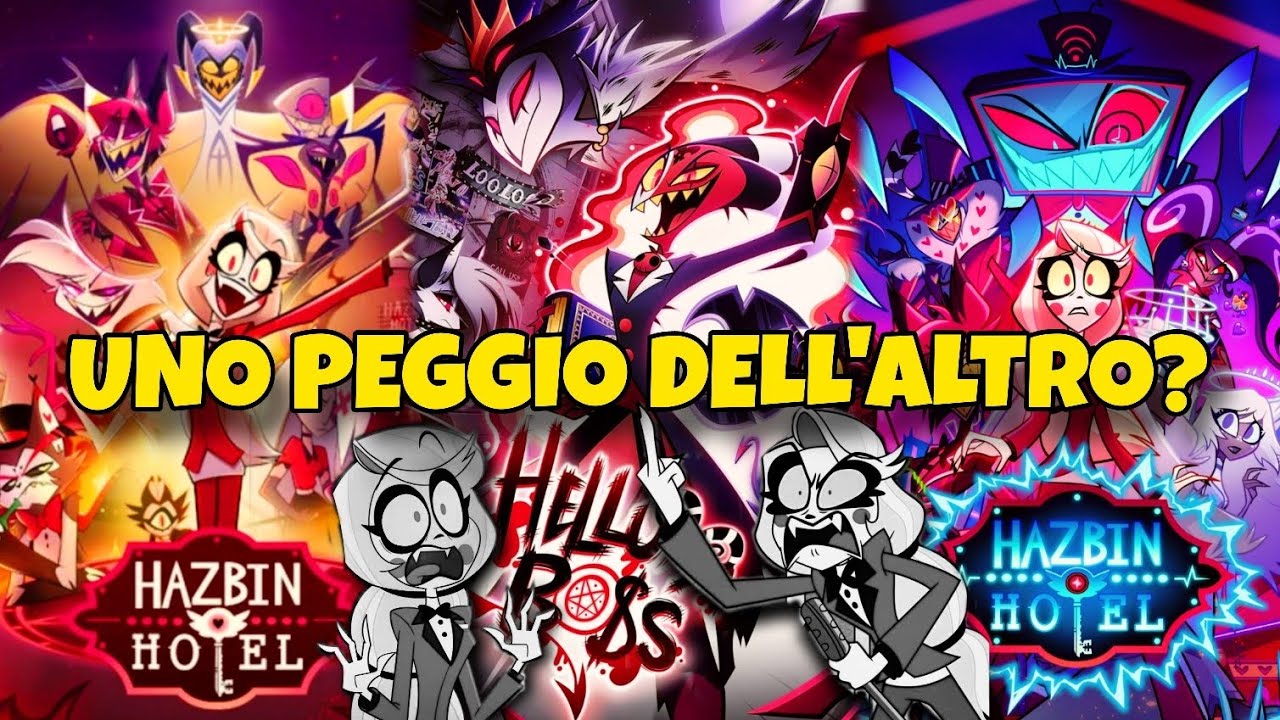 IL DECLINO di HAZBIN HOTEL e HELLUVA BOSS! Analisi e recensioni di stagione 1 e 2
