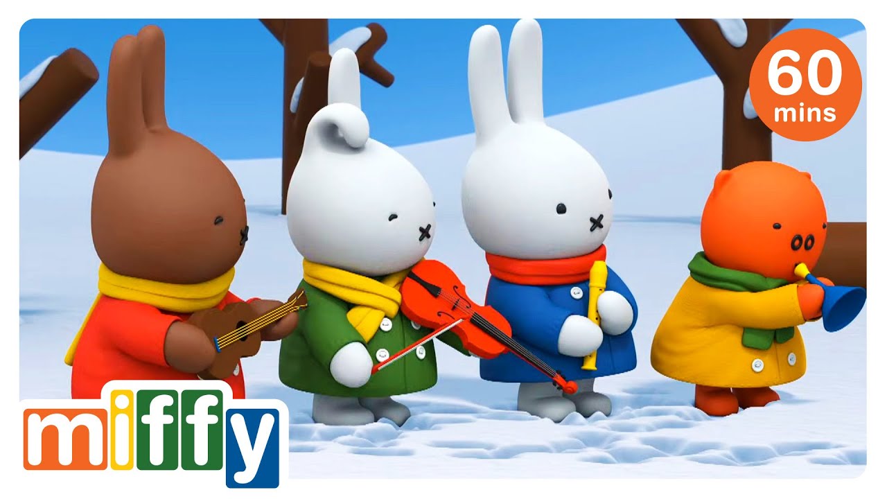 Miffy's winter band | Miffy | Cartoons for kids