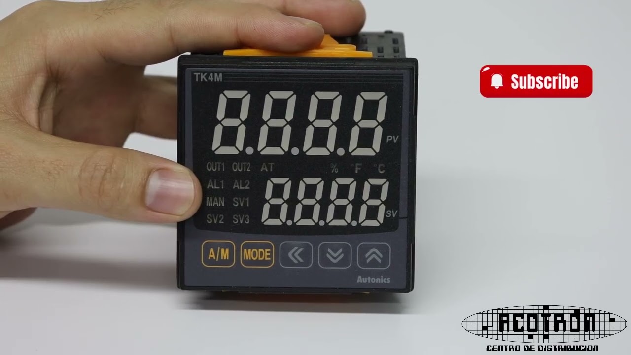 Controlador de temperatura modelo TK4M-14RN marca AUTONICS