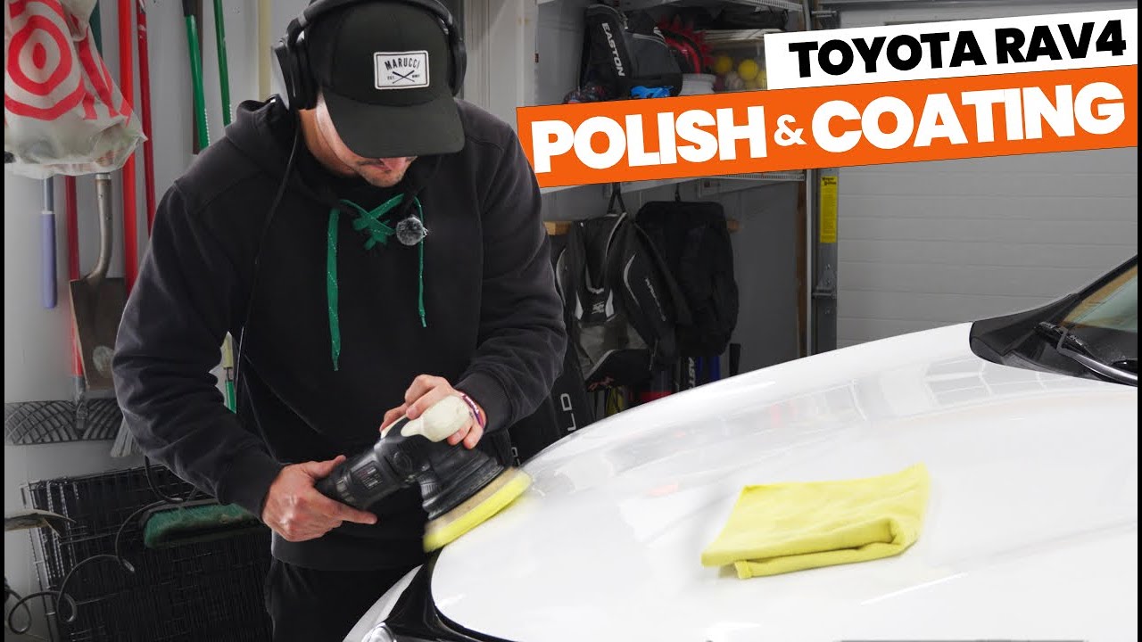 DEEP Cleaning & Ceramic Coating an artillery fungus covered RAV4 | Alfred Auto Spa