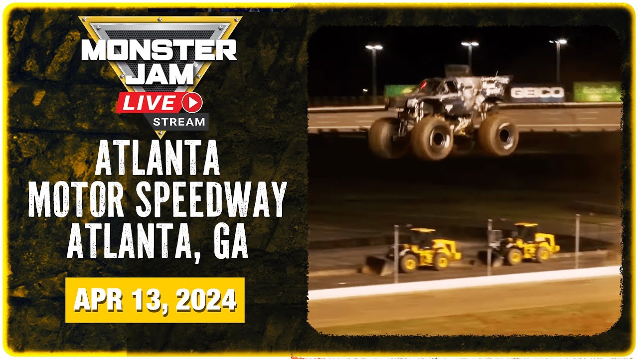 Monster Jam Atlanta, GA (Full Event) | April 13, 2024 | Stadium Series East