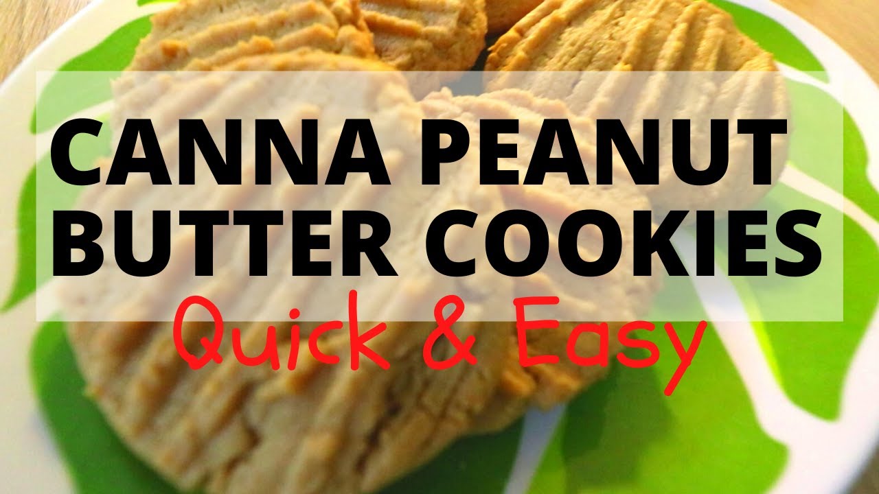 Quick & Easy Cannabis Infused Peanut Butter Cookies | Small Batch