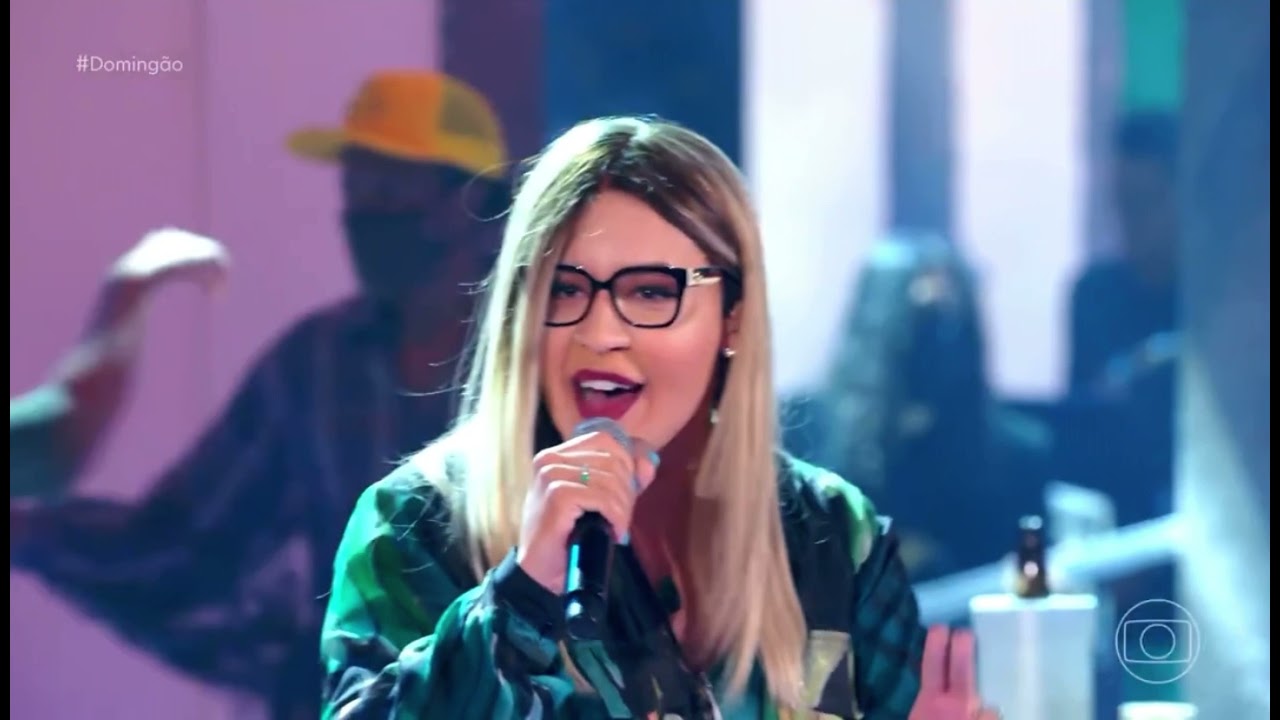 GLORIA GROOVE CANTA MARILIA MENDON&Ccedil;A SHOW DOS FAMOSOS