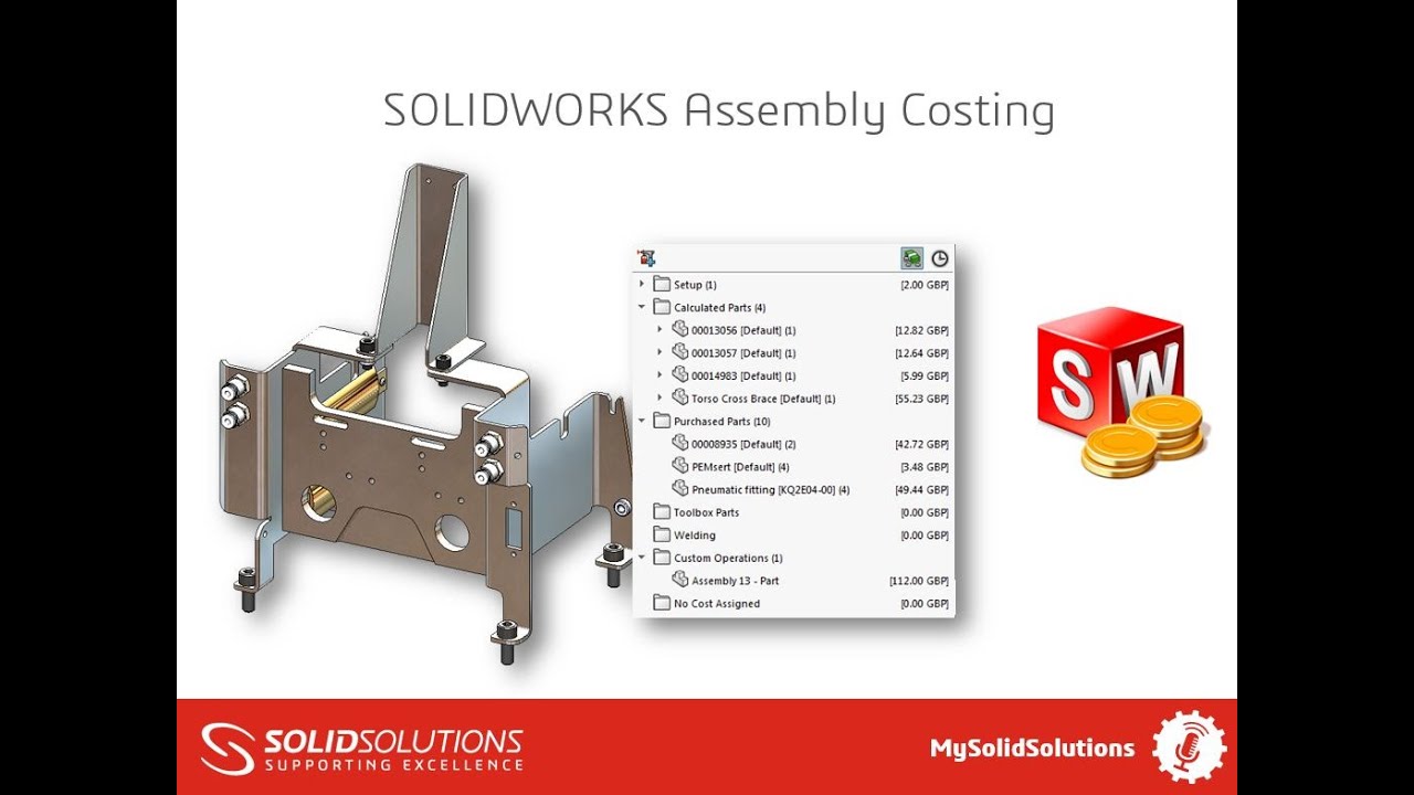 SOLIDWORKS Assembly Costing