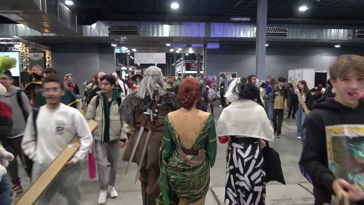 Dutch comic con winter 2023 zondag sfeerimpressie