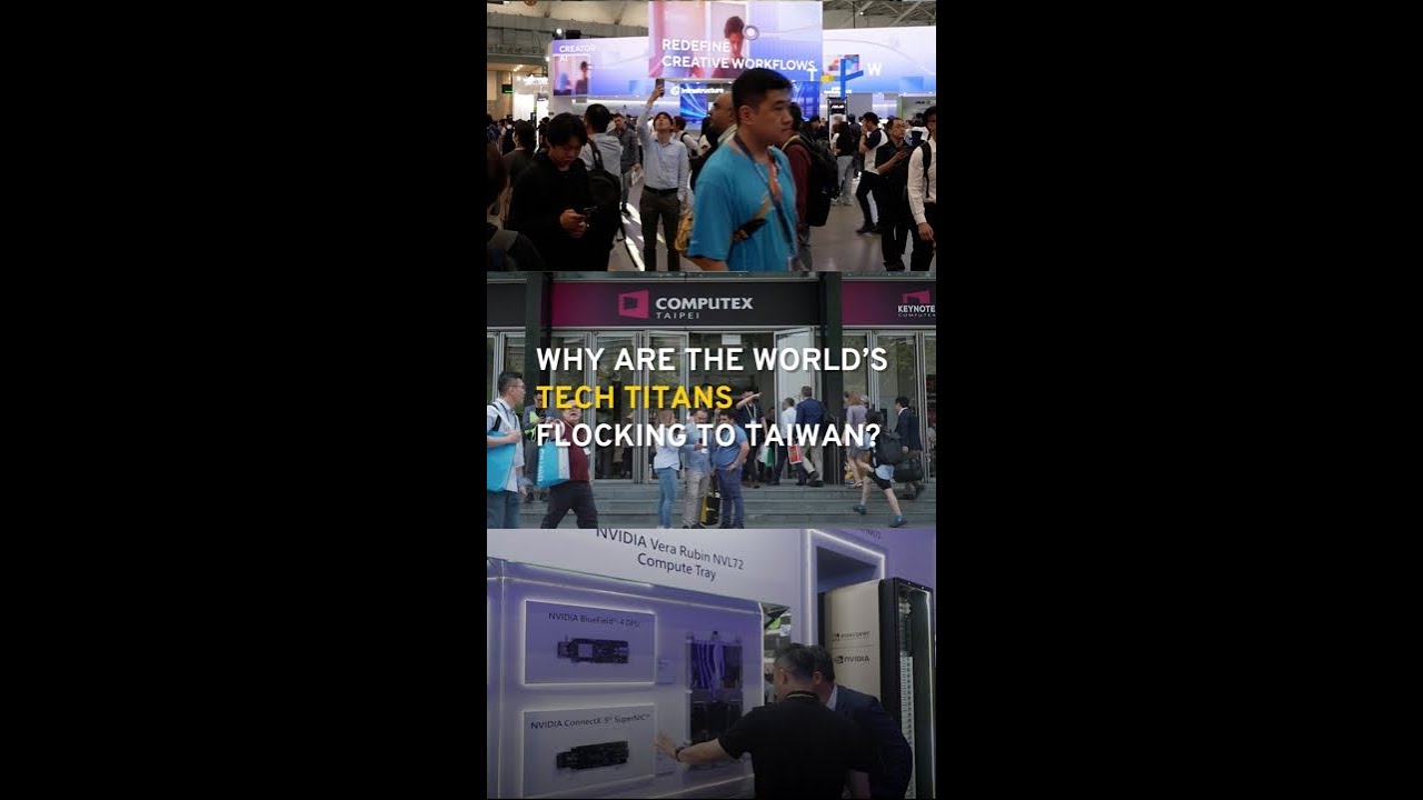 Why Are the World&rsquo;s Tech Titans Flocking to Taiwan?｜TaiwanPlus News