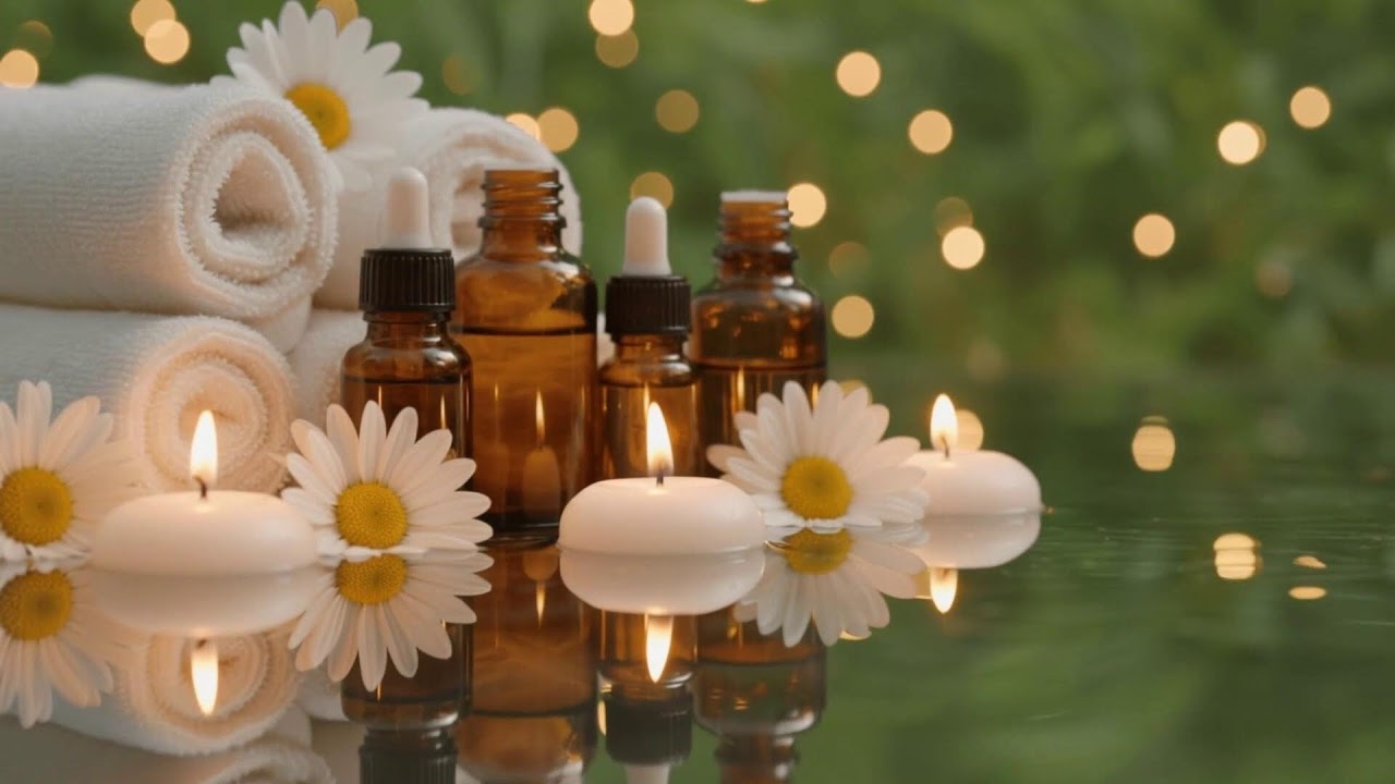 Best Mental Care | Relaxing Music🌹 Water Sound, Spa Music,Meditation 86