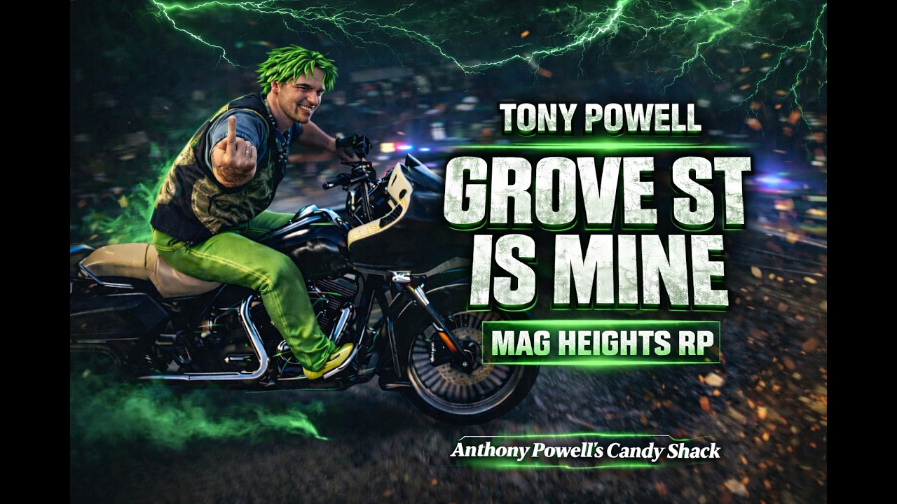 🔥 TONY POWELL | CEREBRAL PALSY GAMER TAKES OVER MAG HEIGHTS RP