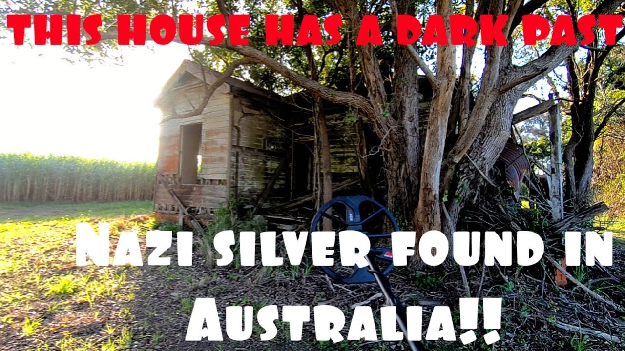 I found NAZI silver metal detecting an old house in Australia