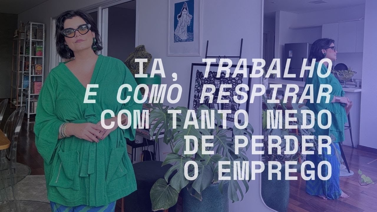 Ninguém está tranquilo: IA,  trabalho e como respirar com medo de perder o emprego