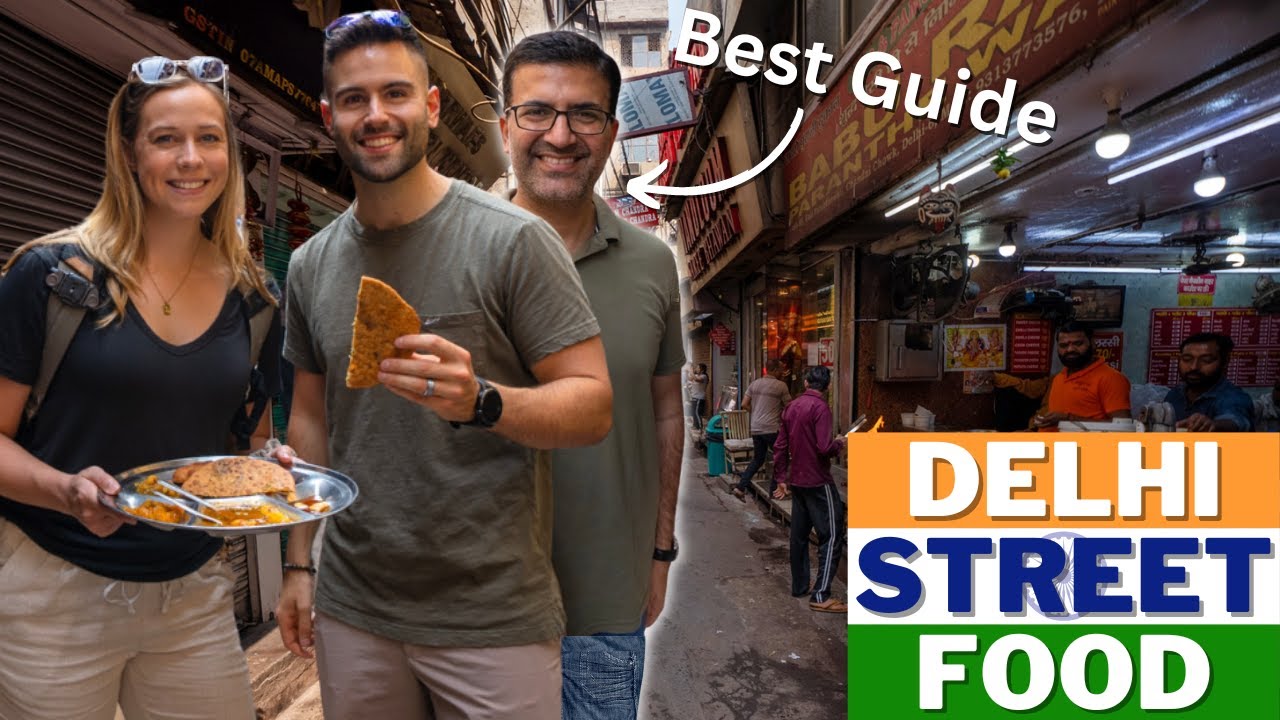 Пробуем ЛУЧШУЮ УЛИЧНУЮ ЕДУ ИНДИИ с местным жителем 🇮🇳