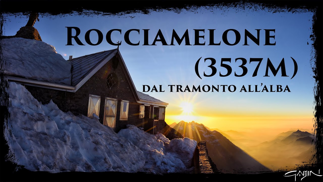 Rocciamelone (3538m) - Dal Tramonto all'Alba in vetta sotto le stelle