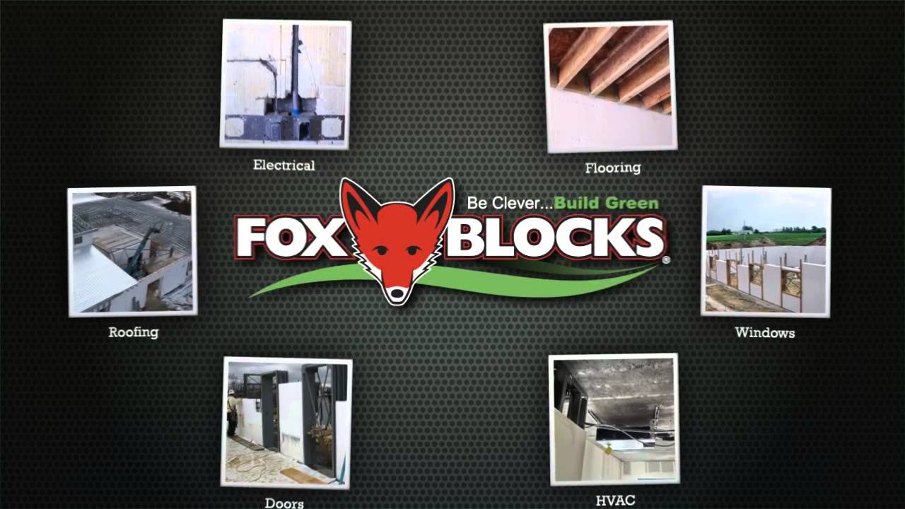 Обзор несъемной опалубки из пенополистирола от Fox Blocks ICF