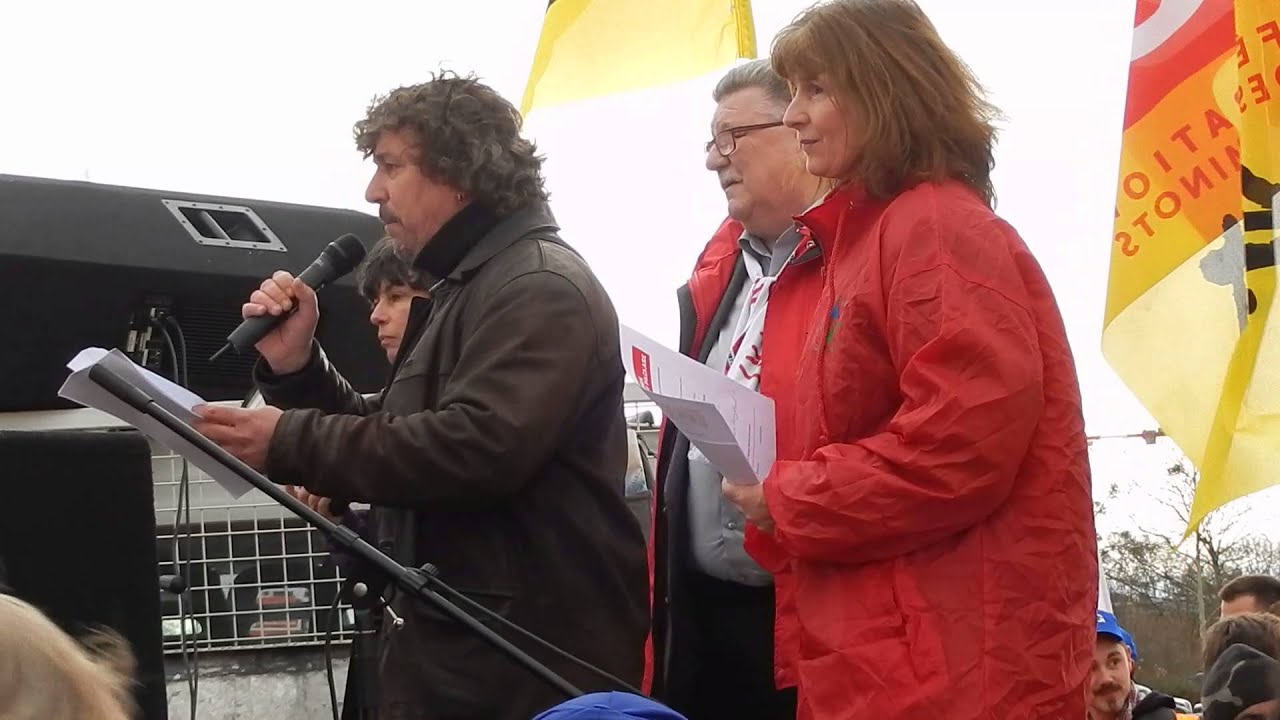 Cheminots européens contre la libéralisation du rail