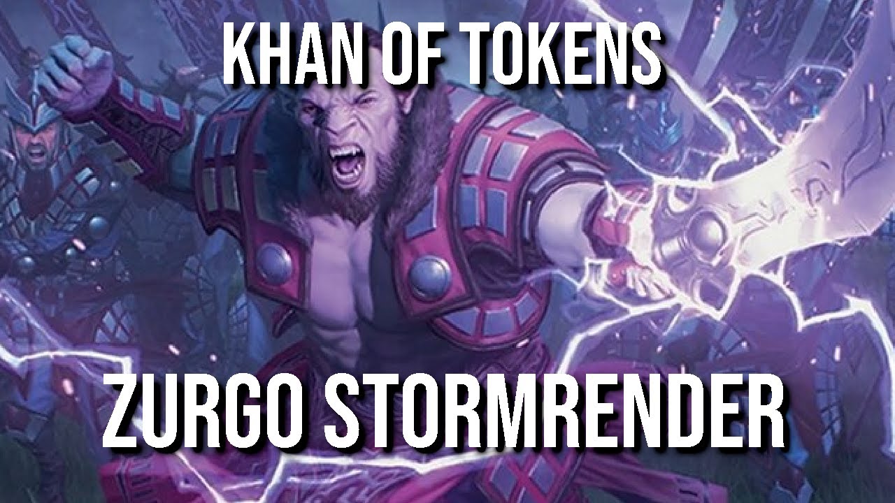 EDH Deck Assist - Zurgo Stormrender Tokens
