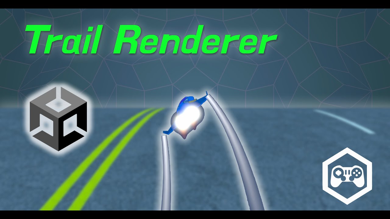 How to use Trail Renderer in Unity to create contrails