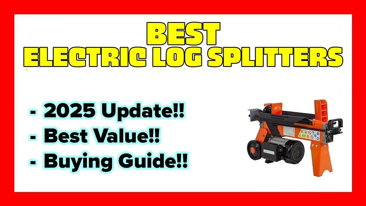 🔥TOP 7 Best electric log splitters 2025🔥Electric log splitter harbor freight on Amazon🔥Wood splitter