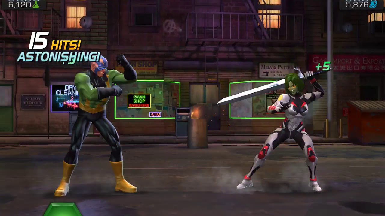 Marvel: Contest Of Champions - Ancient Vendetta grind/dungeon - part 1