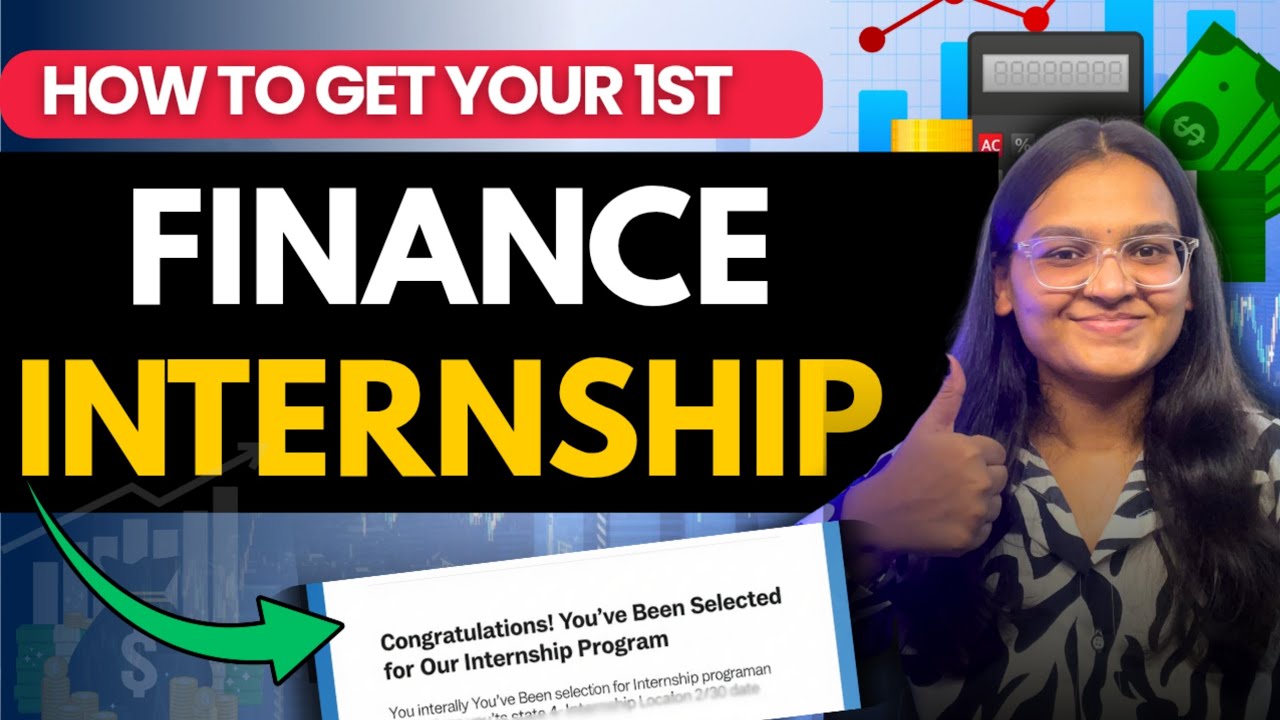 🔥Step-by-Step Guide to Get Your First Finance Internship - With No Experience #finance #internship