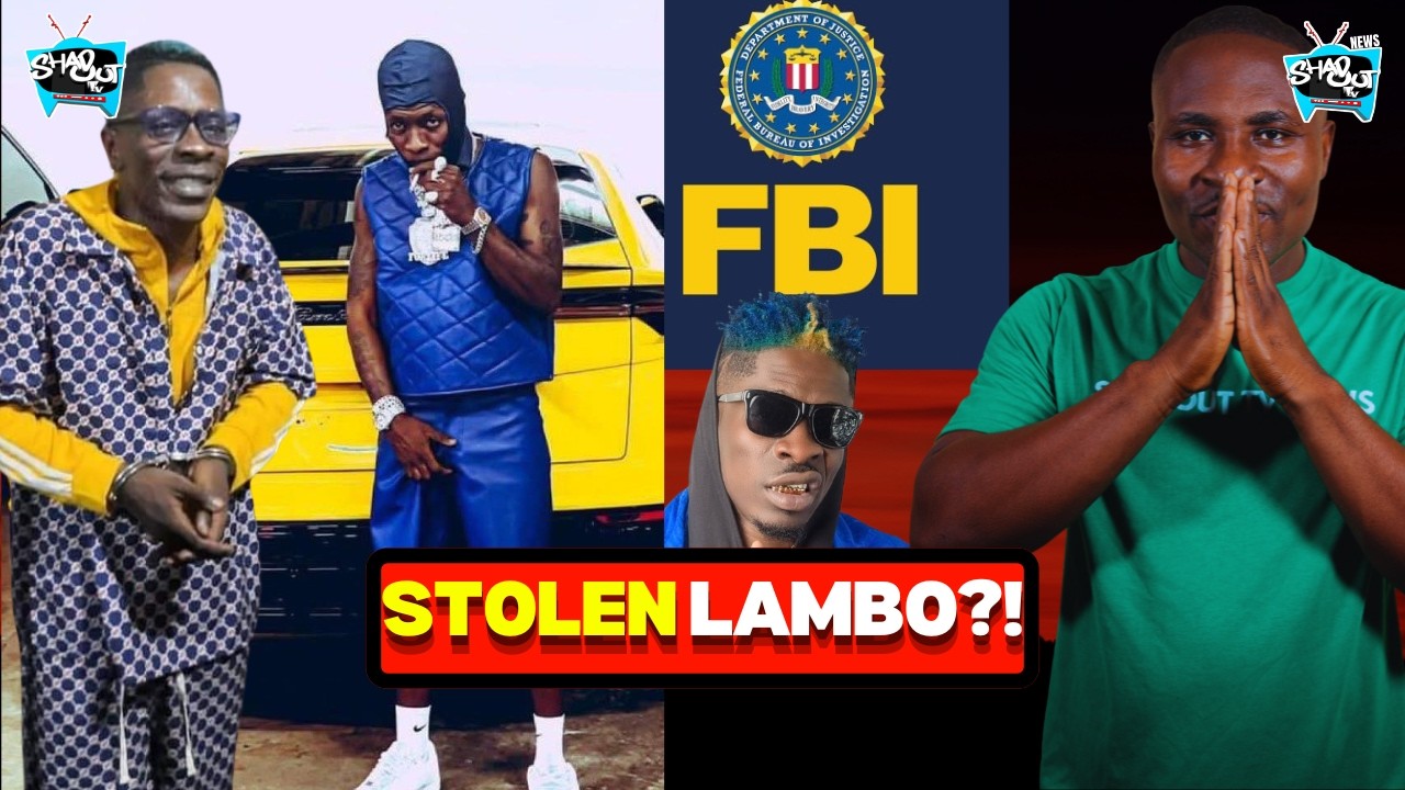Shatta Wale’s Stolen Yellow Lambo To Be Shipped to the U.S? EOCO/FBI Step In Doc Secured He Will Win