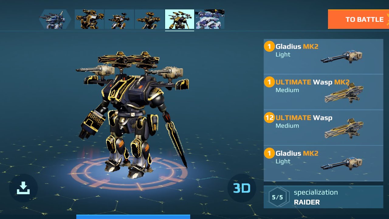 🔥GLADIUS/UE WASP ON ULTIMATE SWORD! WILL IT WORK? “Decent Damage” | War Robots
