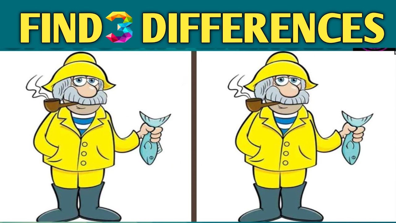 Find 3 Differences | Genius Will Find | Spot 3 Difference Between two Images | Riddle Hunt