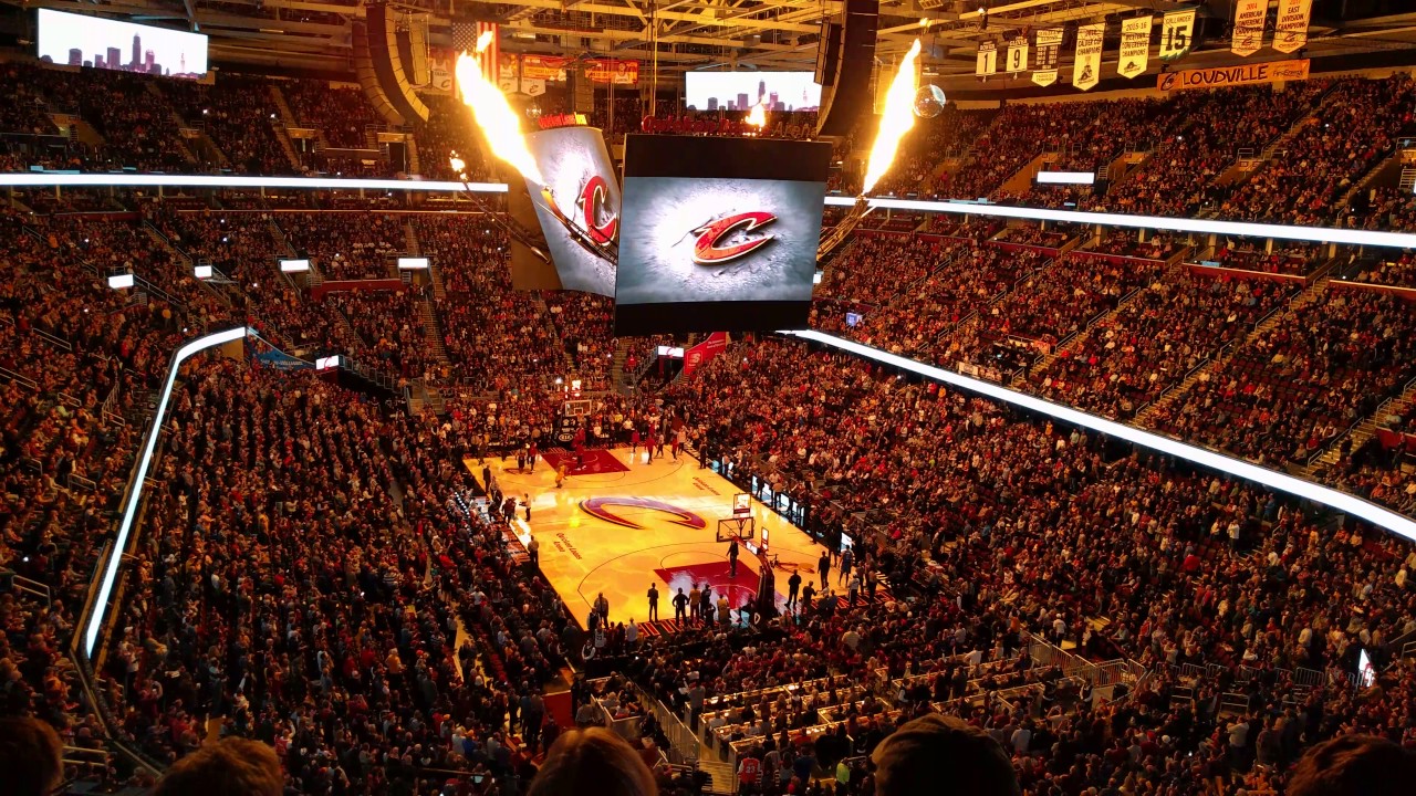 Cleveland Cavaliers - Player Introduction - Q Arena